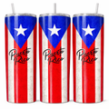PUERTO RICO SKINNY TUMBLER 20 OZ