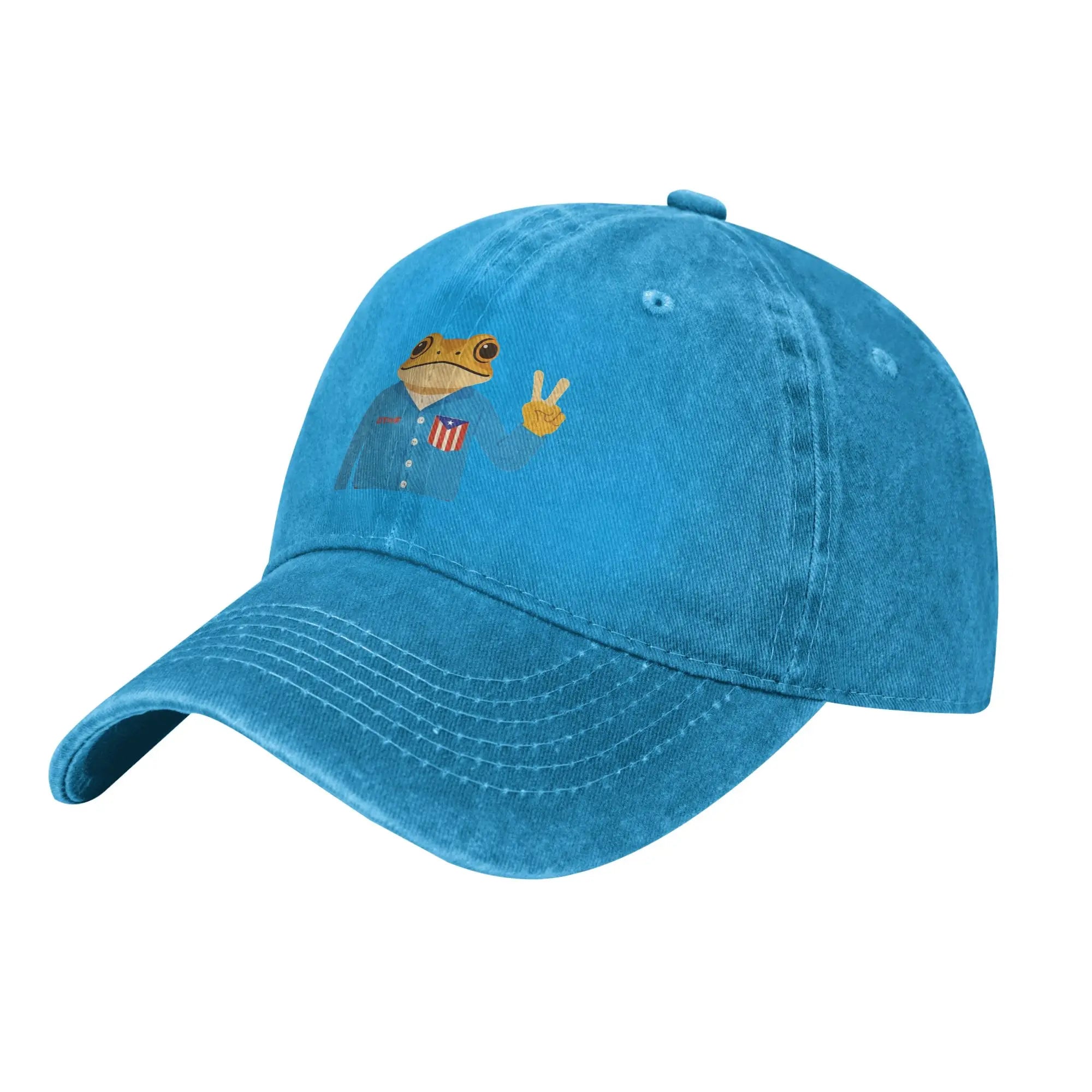 DtMF Puerto Rico Bad Bunny Men Women Baseball Caps  Distressed Denim Caps Hat Vintage Outdoor Activities Soft Snapback Hat