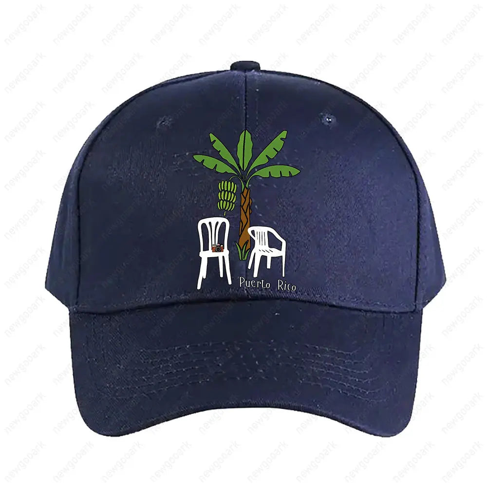 Bad Bunny Puerto Rico DTMF Casual Summer Cap Woman Man Adult Hat Fashion Casual Adjustable Printed Baseball Caps Trucker Cap