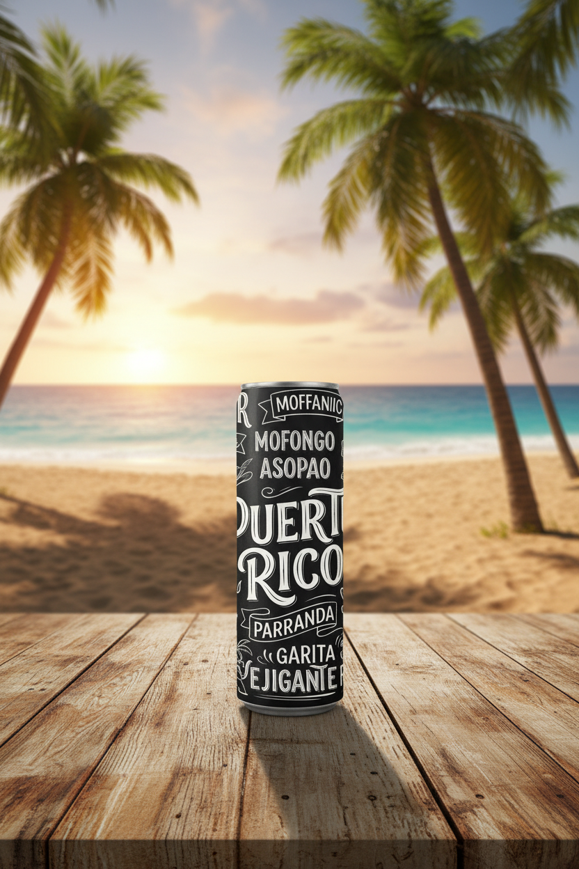 PUERTO RICO SKINNY TUMBLER 20 OZ