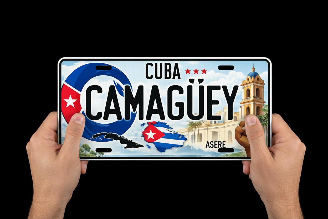 License Plate Cuba