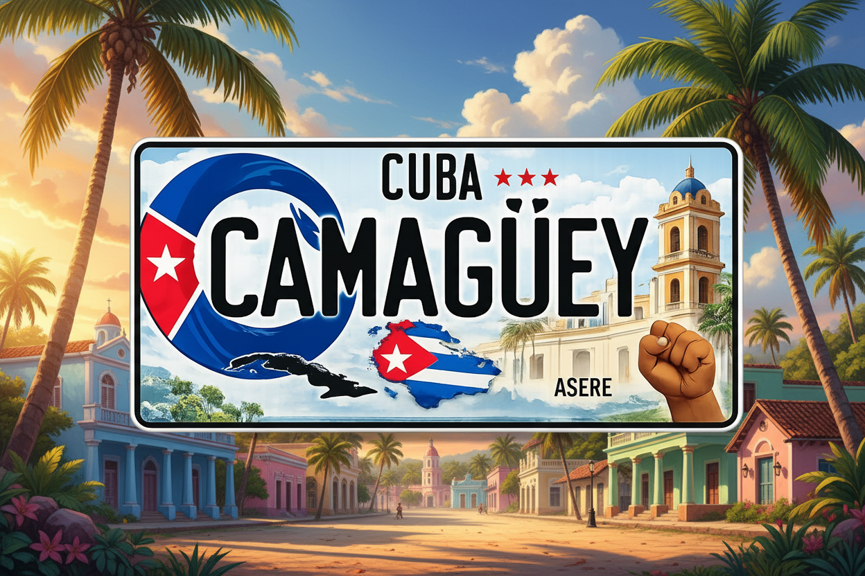 License Plate Cuba