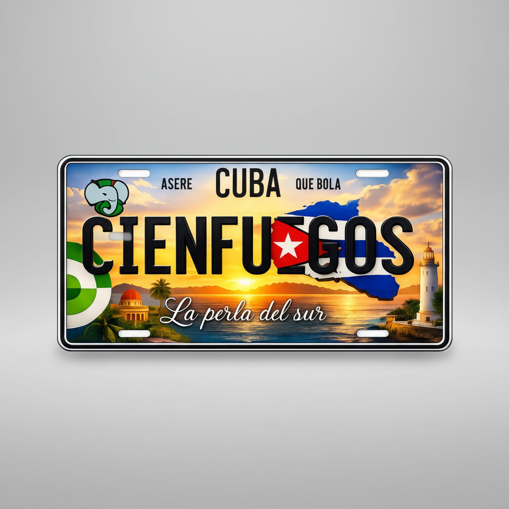 License Plate Cuba