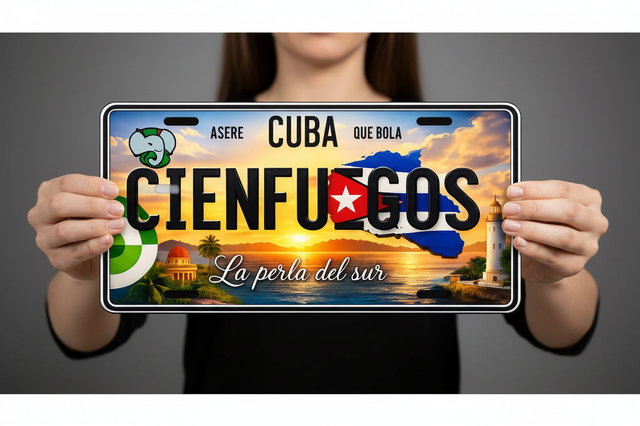 License Plate Cuba