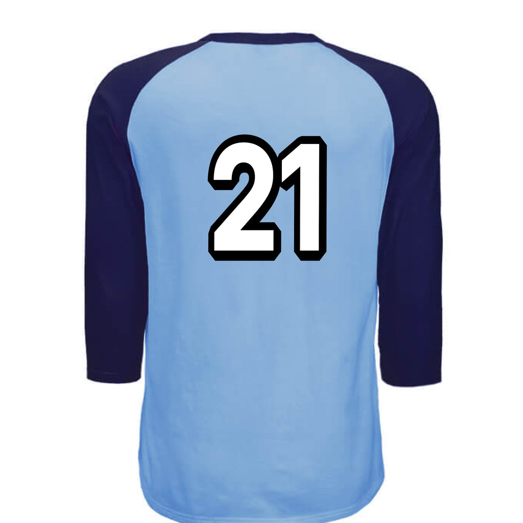 CAROLINA BLUE / NAVY - BACK