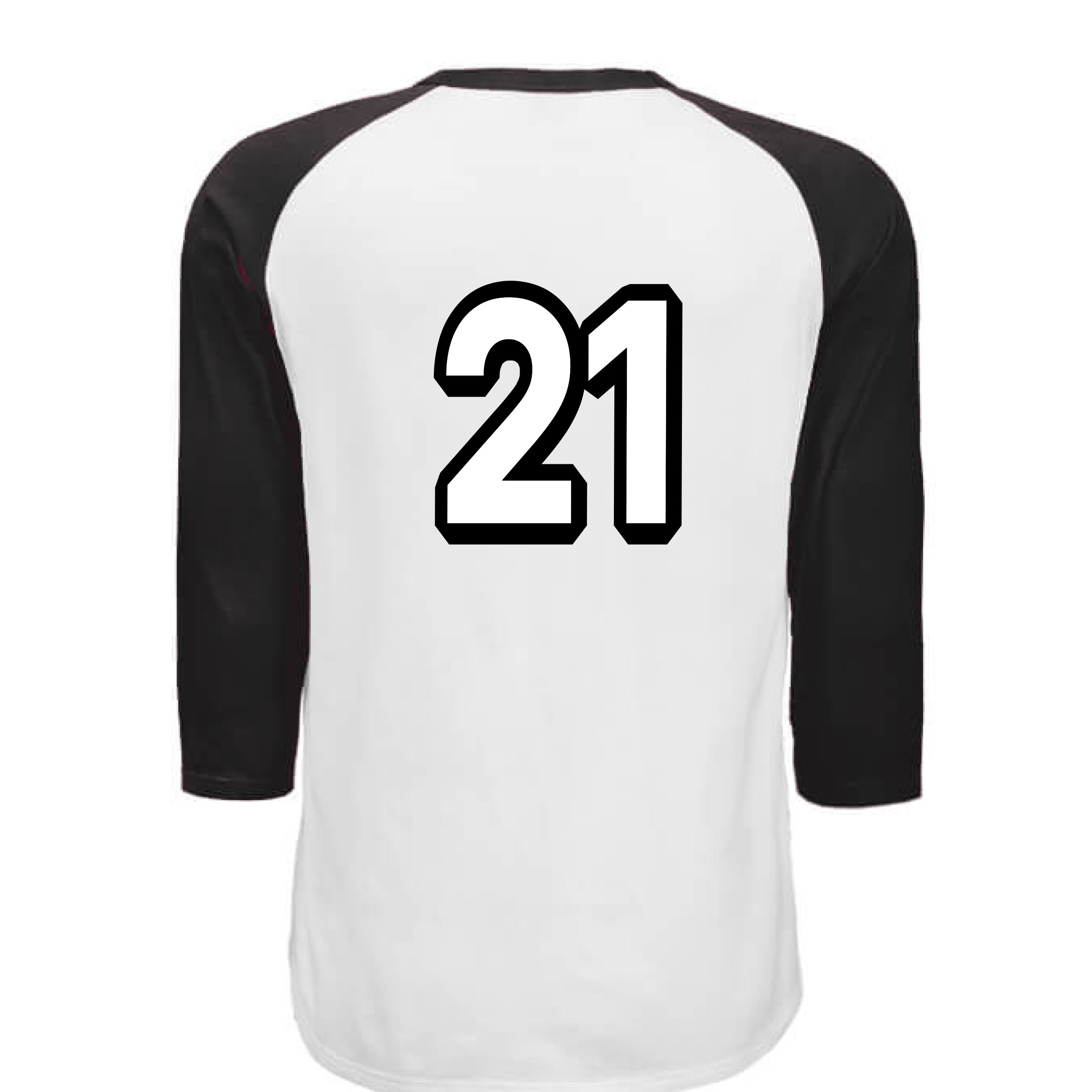 WHITE / BLACK - BACK
